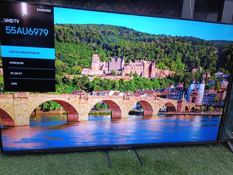 Samsung 55 Crystal UHD 4k Smart TV