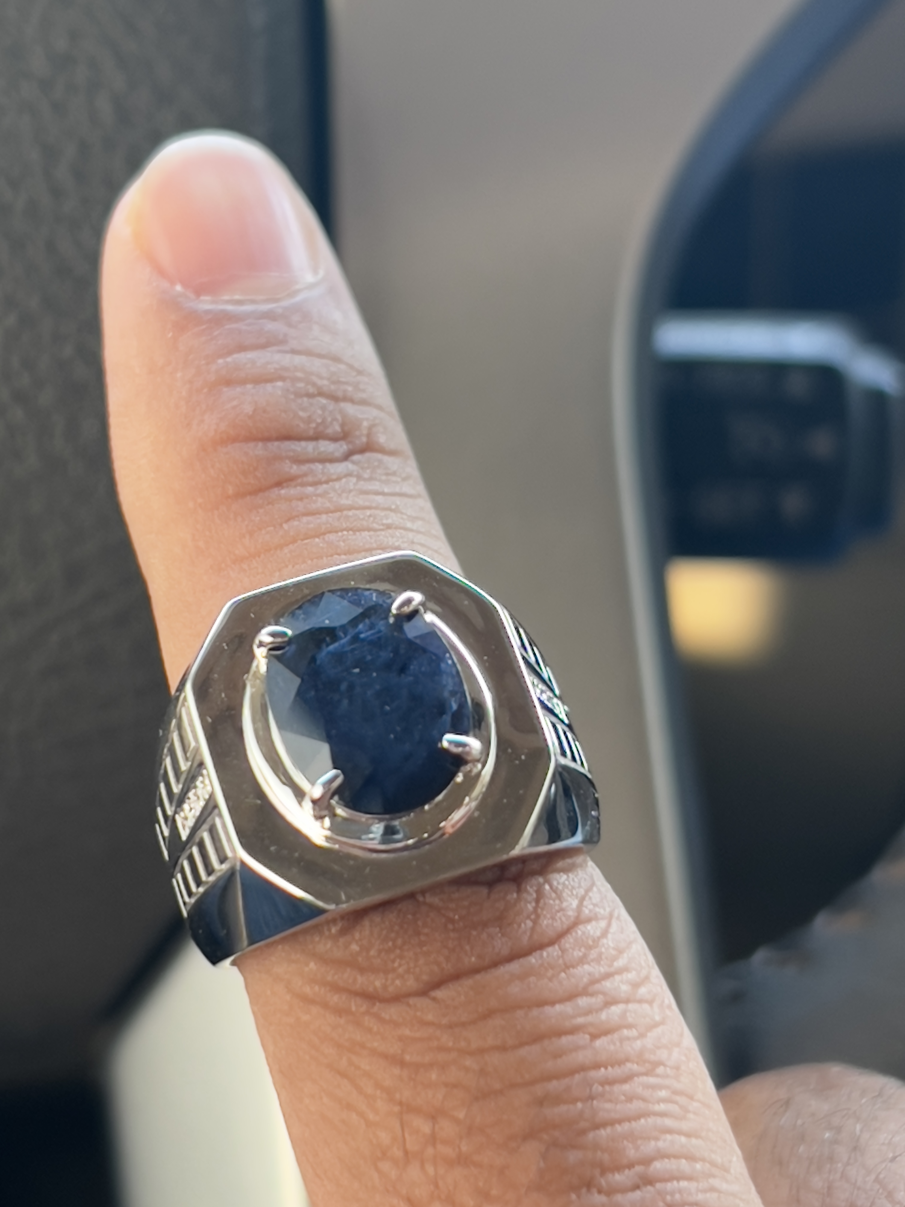 Men’s Sapphire Ring