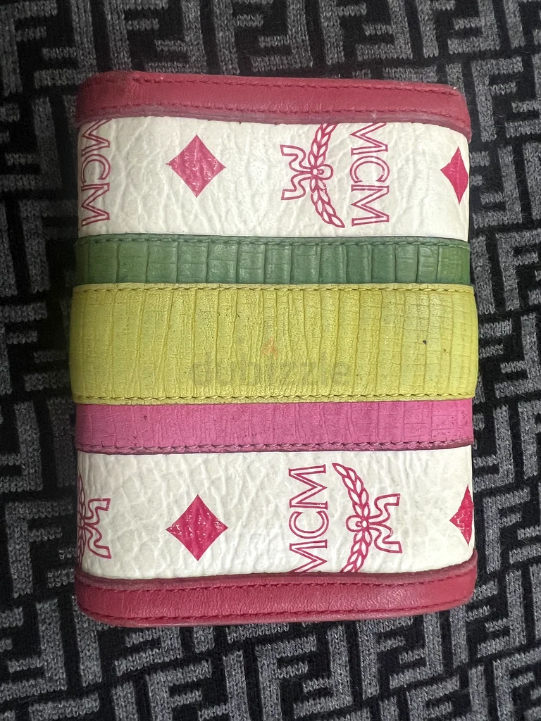 Mcm authentic compact wallet62932694984705113