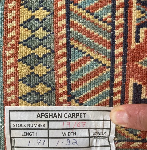 Hand made Afghan carpet