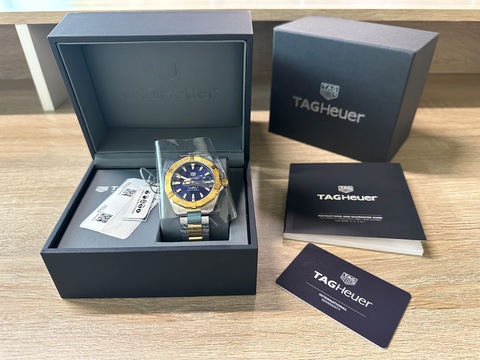 18K Gold Rare Tag Heuer (Discontinued) Unworn Full Stickers