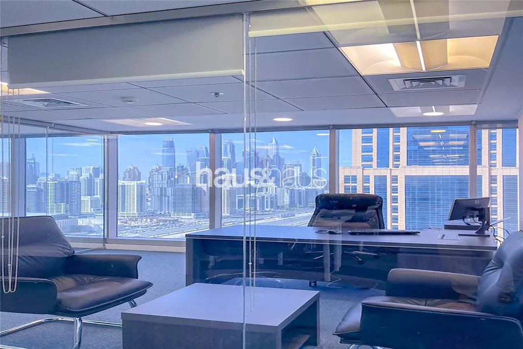 High Floor Lake Views | Furnished Office | DMCC