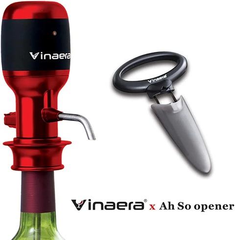 Worlds first adjustable electric wine aerator