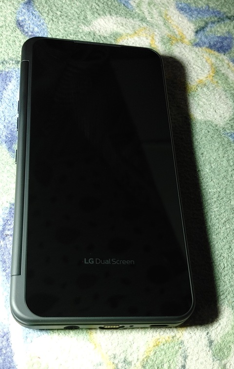 LG V60 THINQ 5G WITH DUAL SCREEN (128GB/8GB) BLUE,SINGLE SIM