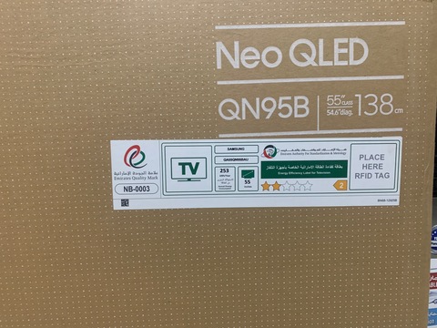 Brand New Samsung 55 INCH QN95B QLED NEO UHD 4K SMART TV