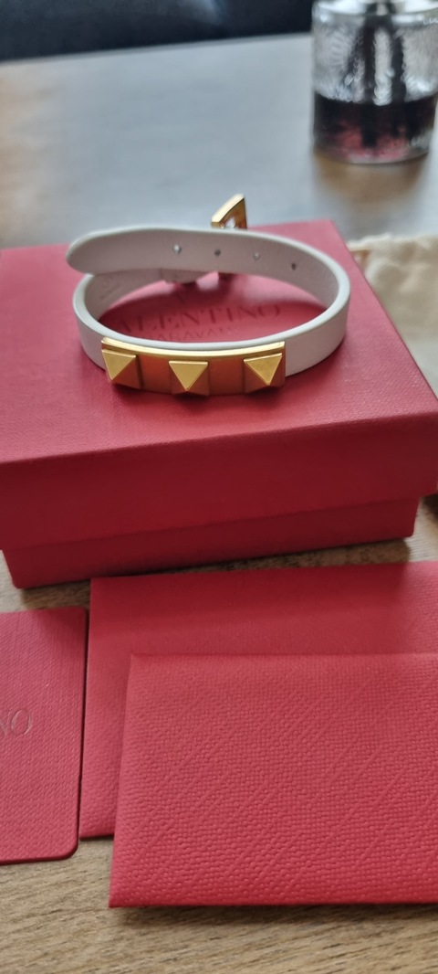 Valentino women leather bracelet