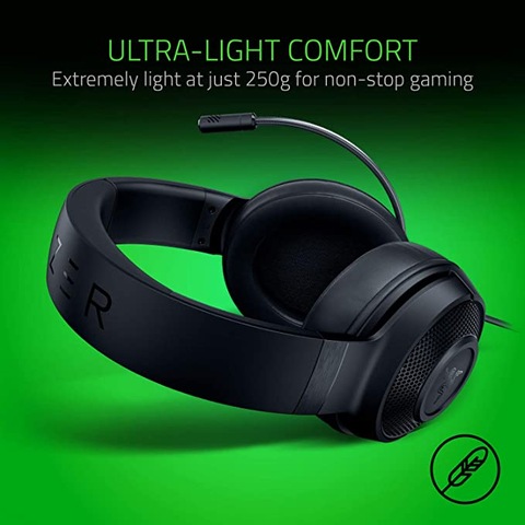 Razer Kraken X: 7.1 Surround Sound Gaming Headset