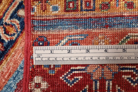 157 x 212 cm | 5.2 x 7 ft | New khorjin area rug | Afghan handmade carpet | Persian design