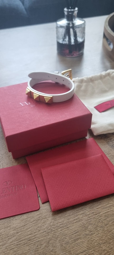 Valentino women leather bracelet