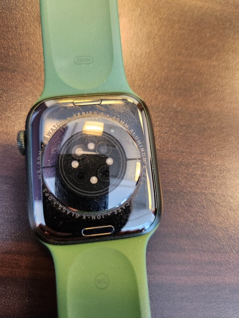 Apple Watch 7 44mm Green with AppleCare