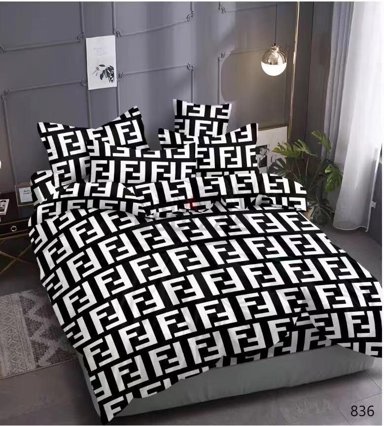 Bed cover with comforter set-2