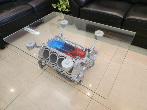 V8 original engine Coffee Table