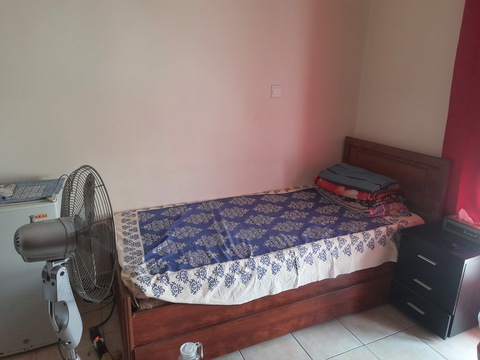 Bed space international city _ CBD South Indian only