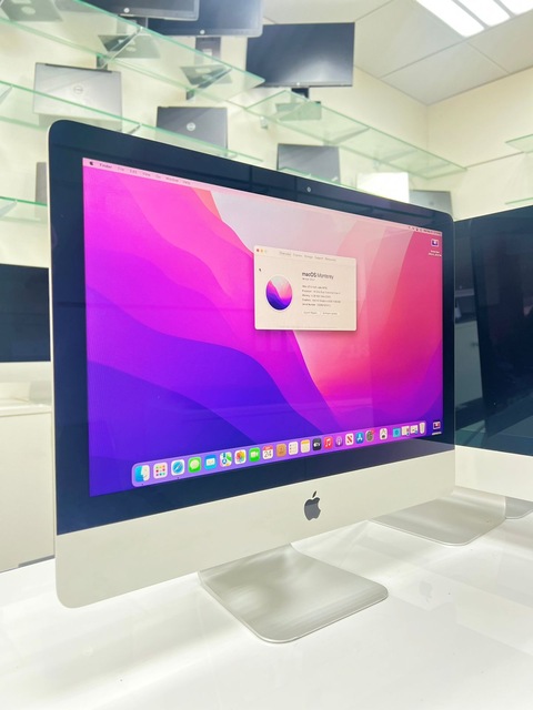 Apple iMac Late 2015 Core i5 1.6GHz 8 GB RAM 1 TB HDD A1418 21.5 inch Silver macOS (Monterey)