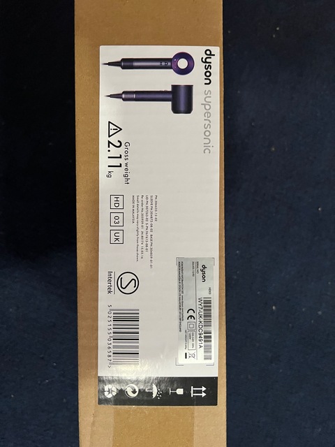 Dyson supersonic hair dryer HD03 purple color