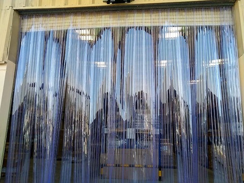 Clear PVC Curtain FOR Store Grocery