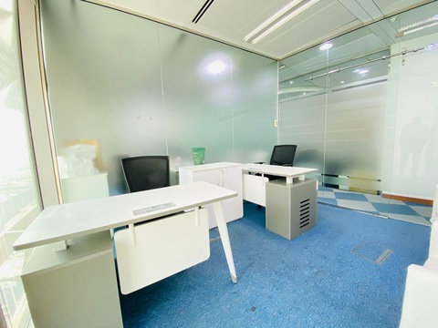 Fully Furnished Executive Office - With Community View | Corporate Ambiance | Direct Access To The M