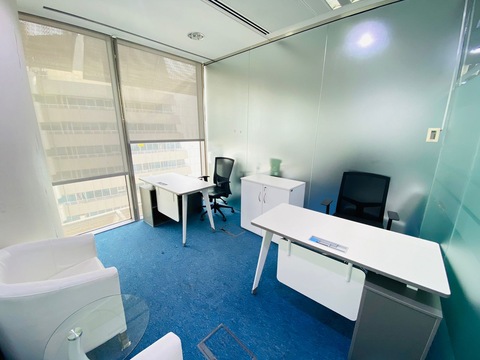 Fully Furnished Executive Office - With Community View | Corporate Ambiance | Direct Access To The M