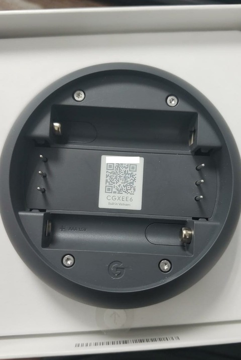 Google Nest Thermostat (GA02081-US) Charcoal