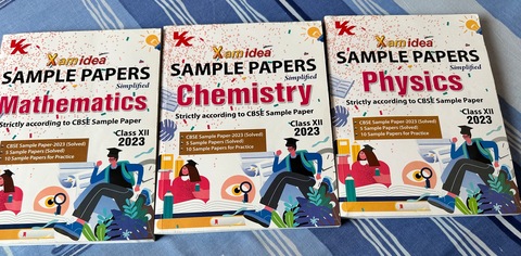 Xamidea Sample papers for class 12 physics chemistry maths