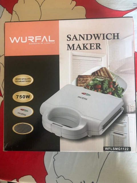 Brand New WURFAL Sandwich Maker