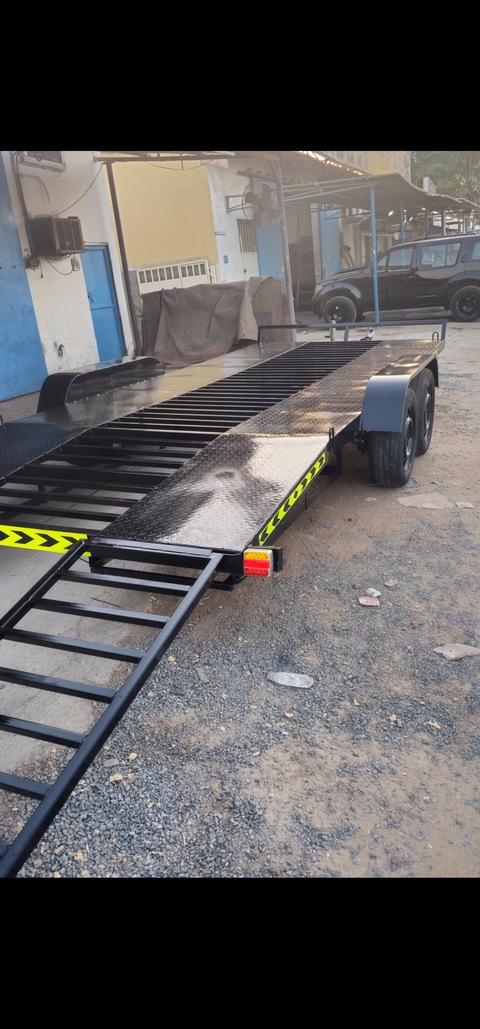 4x4 car transport carry trailer available