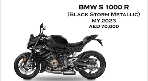 BMW S 1000 R Black Storm Metallic