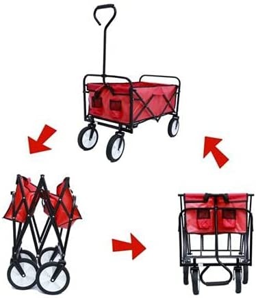 Folding Wagon with Wheels (Original Packing w/Box)
