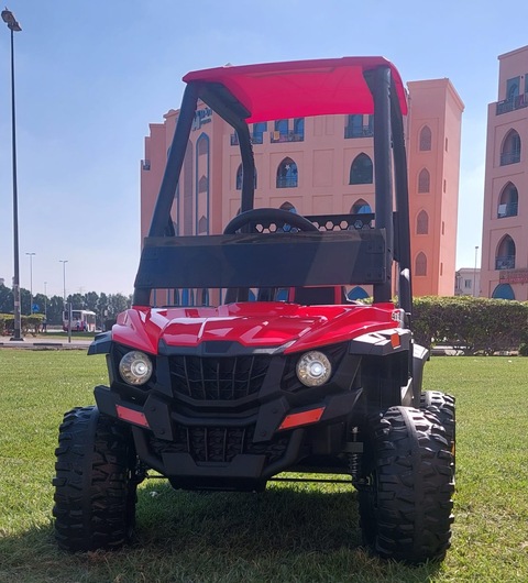 KIDS Electric 12 v Rhino utv buggy 2 seater with shade