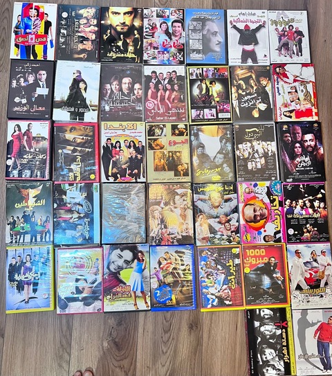 150 DVDs for Sale (English, Arabic, Kids)
