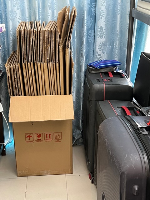 Urgent - empty boxes for moving - cheap