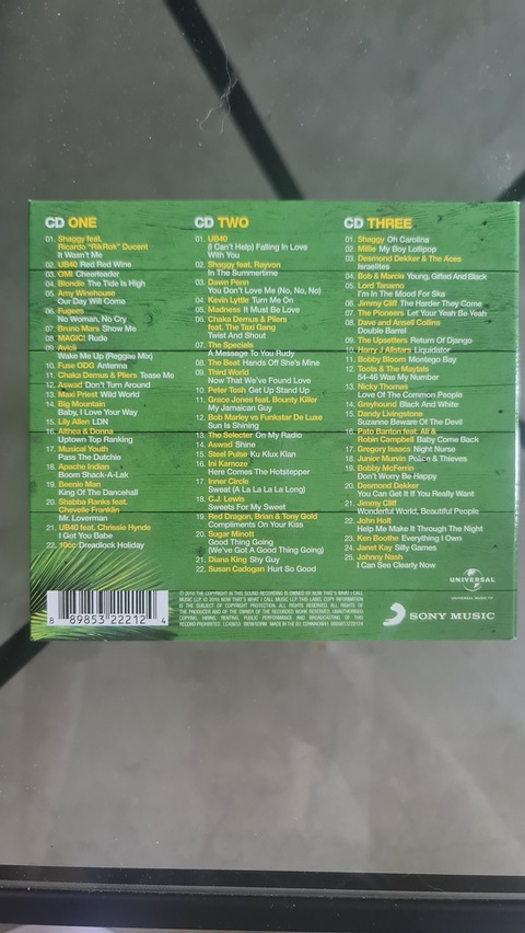 Now Thats What I Call Reggae Party set of 3 CDs