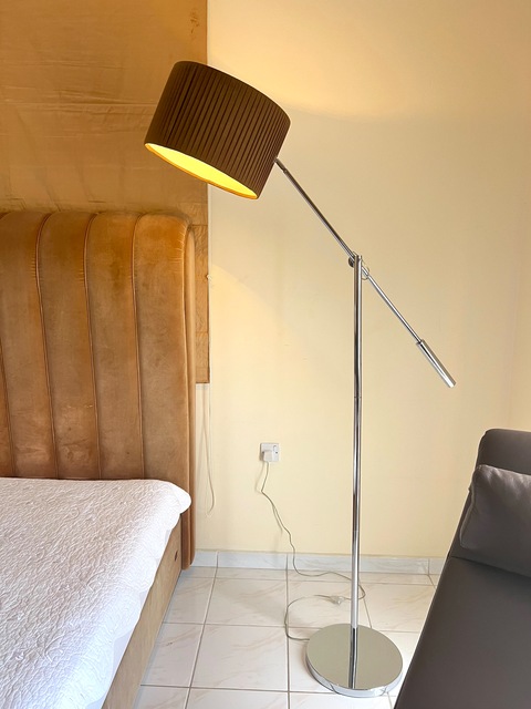 Two Designer Floor Lamps, Italian