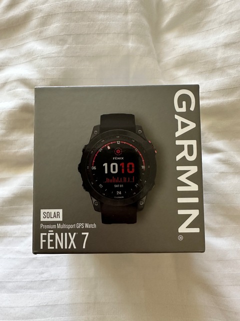 Garmin Fenix 7 Solar - Premium Multisport GPS Watch *20% discount* SEALED UNOPENED BOX