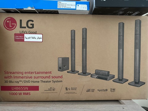 LG 5.1 Home Theatre System Dolby DTS blu-ray Bluetooth