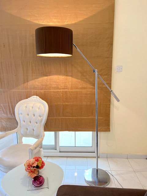 Two Designer Floor Lamps, Italian