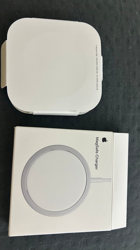 Apple MagSafe Charger and 20w Adapter