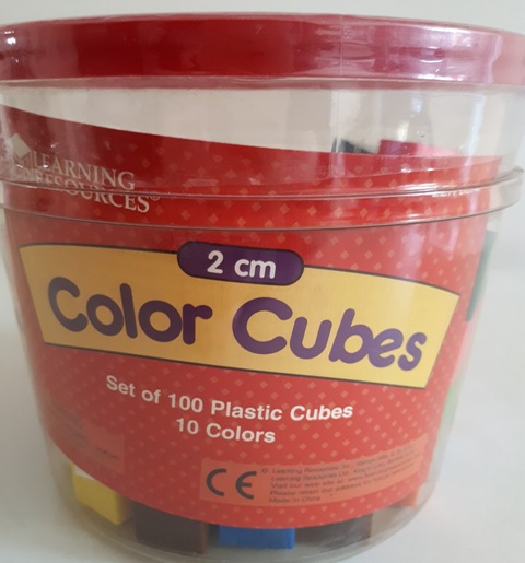 Pattern Blocks/ Color Cubes, Brand New