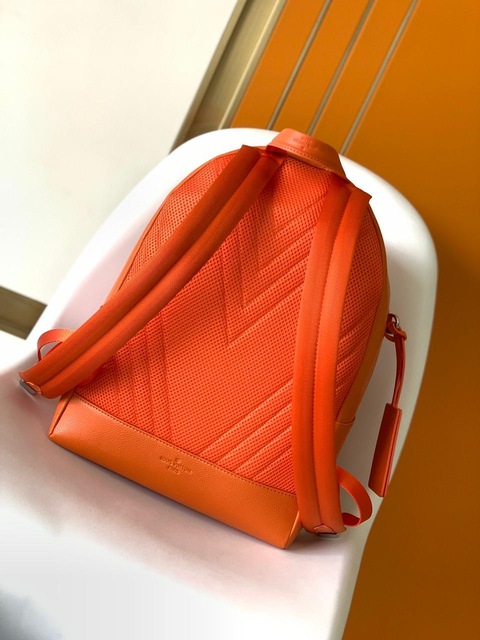 LV Orange Backpack
