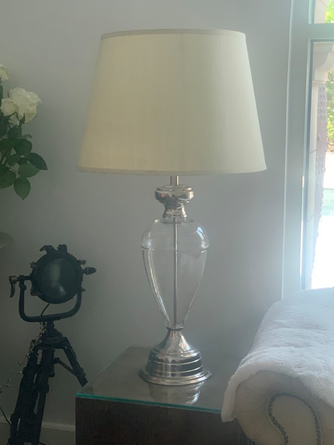2 x MASSIVE TABLE LAMPS FROM MARINA HOME