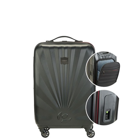 PRINCESS TRAVELLER NICE WITH SOFT POCKET ABS SUITCASE CABIN