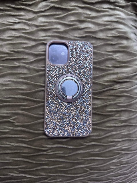 Iphone 12 mini bling case