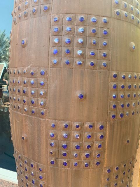 LARGE MOROCCAN OUTDOOR VASE