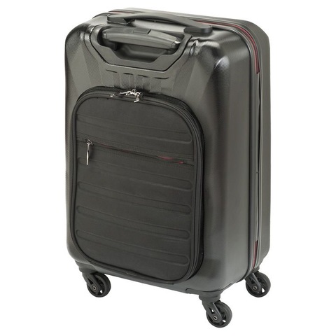 PRINCESS TRAVELLER NICE WITH SOFT POCKET ABS SUITCASE CABIN