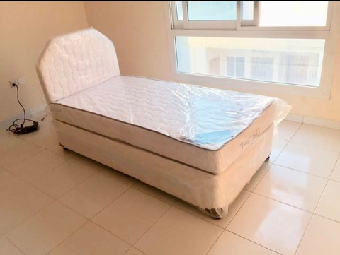Brand New American Single Base Bed with Mattress