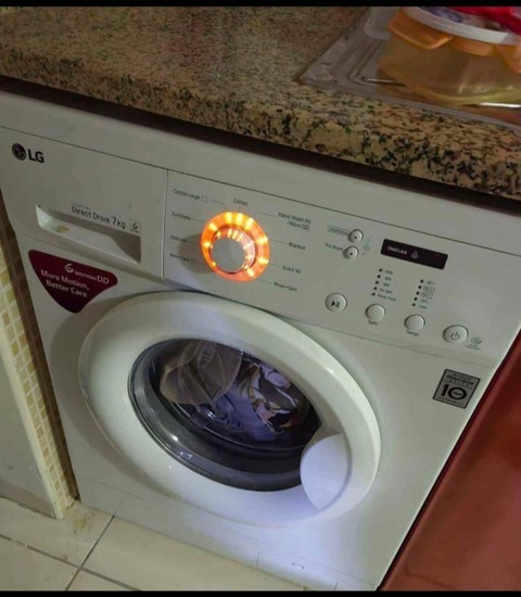 Washer/dryer new technology free delivery automatic lg 7kg washing machine for sale