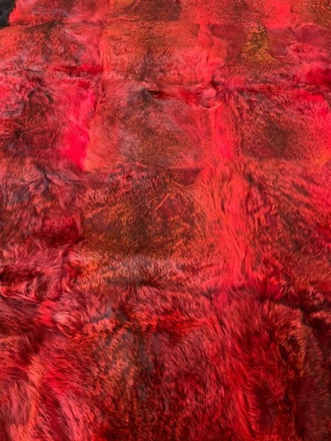 Brand new carpet natural fur original price 2000
