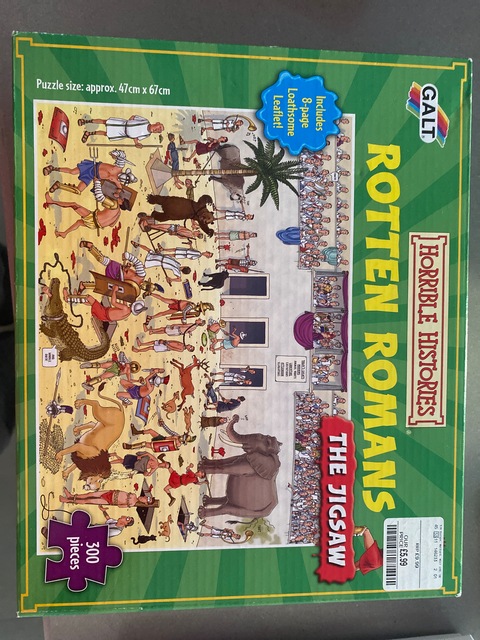 Selection of children’s games and puzzles