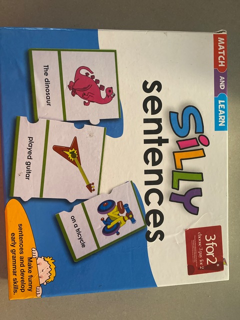 Selection of children’s games and puzzles