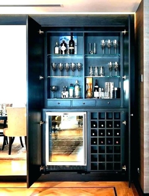 classy bar cabinet